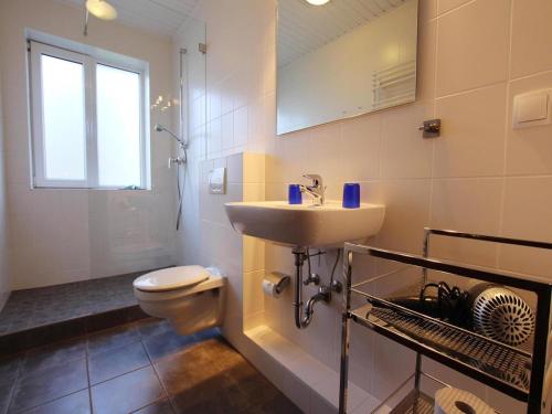 Phòng tắm tại Appartement in Westerland auf Sylt