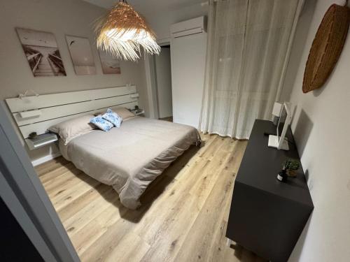 Una cama o camas en una habitación de Libeccio House