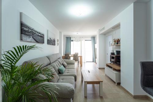 Χώρος καθιστικού στο Ático Azucarera Torre del Mar