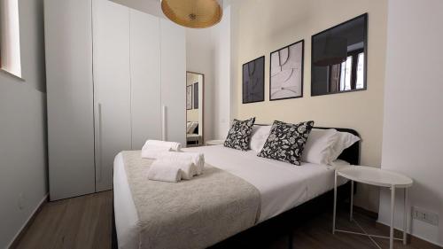 Ένα ή περισσότερα κρεβάτια σε δωμάτιο στο Casa Vincenza