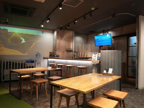 Kuchyň nebo kuchyňský kout v ubytování Racine Home Kyoto SELF CHECK-IN