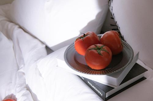 ゲストハウスの敷地内または近くでの食事または食べ物