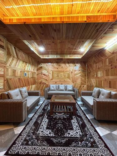 Ruang duduk di ASV Homestay Sainj