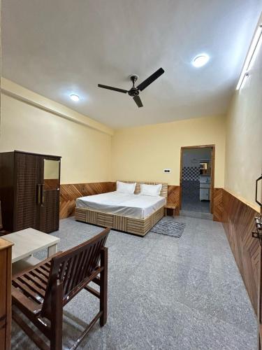 Katil atau katil-katil dalam bilik di ASV Homestay Sainj