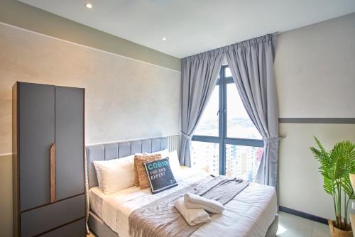 Postel nebo postele na pokoji v ubytování Neu Suites by COBNB