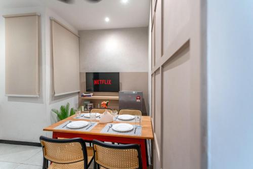 Χώρος καθιστικού στο Neu Suites Ampang near LRT Jelatek