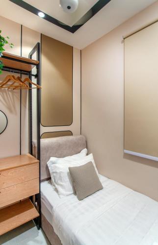 Ένα ή περισσότερα κρεβάτια σε δωμάτιο στο Neu Suites Ampang near LRT Jelatek