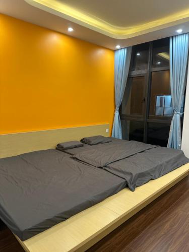 Кровать или кровати в номере Rose house