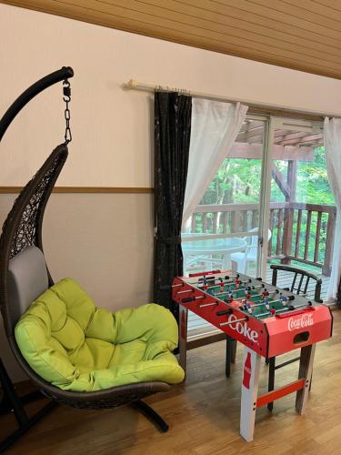 Ruang duduk di Villa Ena