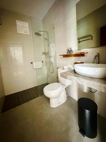 Ванная комната в Mandala Home Stay