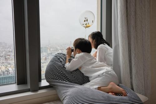 Επισκέπτες που μένουν στο Mandarin Oriental, Tokyo