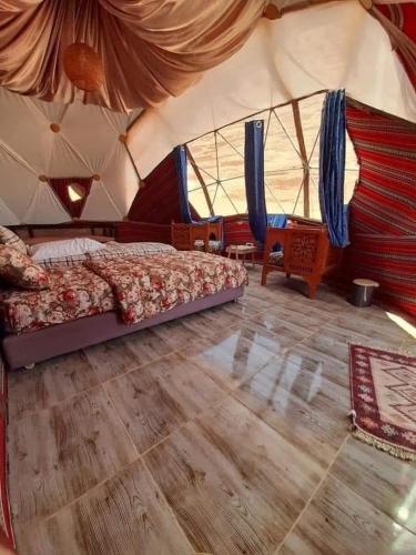 Llit o llits en una habitació de Wildlife Camp