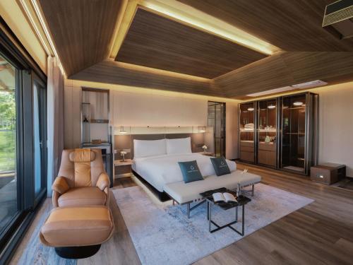 Istumisnurk majutusasutuses Amber Pure Hill Hotels & Resorts Jeju