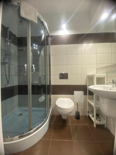 Kúpeľňa v ubytovaní Apartament 103 Planeta, 100 m od plaży