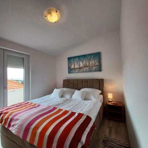 Beachfront Apartment with Balcony and Sea View