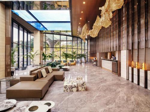 Istumisnurk majutusasutuses Amber Pure Hill Hotels & Resorts Jeju