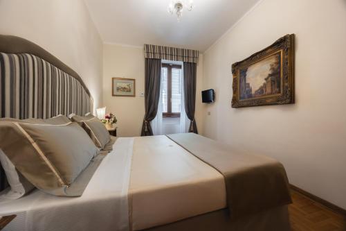 Cama o camas de una habitación en Hotel Forum