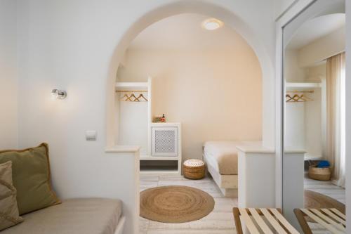 Zona de estar de Finikas Hotel