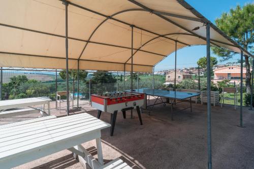 Πινγκ πονγκ στο Agriturismo Case al Sole ή εκεί κοντά