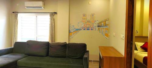 Posezení v ubytování Classio Residency