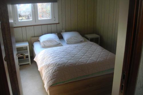 Postel nebo postele na pokoji v ubytování Chalet Sorgenfri