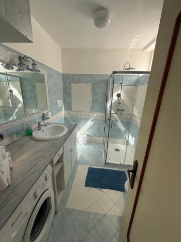 Kúpeľňa v ubytovaní Nonna Enza Apartment