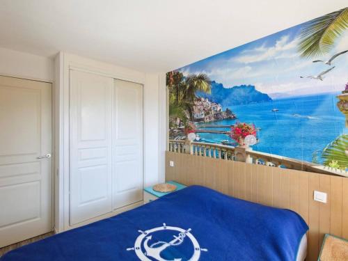 Beautiful apartment with sea view in Cannes 5 pers