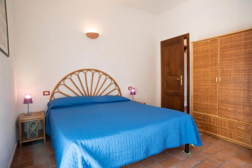 Katil atau katil-katil dalam bilik di Borgo Patresi Mare