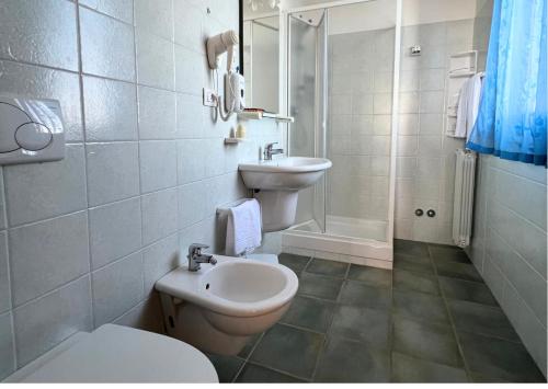 Koupelna v ubytování Residence Talamone Il Poderino