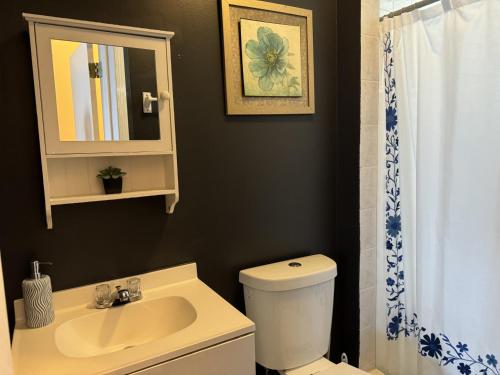 Bilik mandi di Max NY VIEW 5 Apartment Combo Sleeps 60 15 Mins to NYC