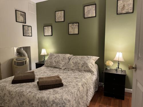 Katil atau katil-katil dalam bilik di Max NY VIEW 5 Apartment Combo Sleeps 60 15 Mins to NYC