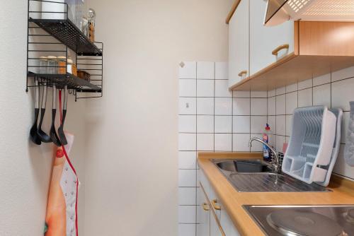 Dapur atau dapur kecil di Fewo Kessler Schwarzwaldstüble