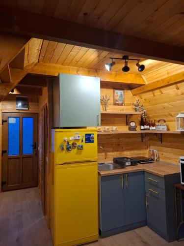 Kuchyň nebo kuchyňský kout v ubytování Planinska kuća Isiteo