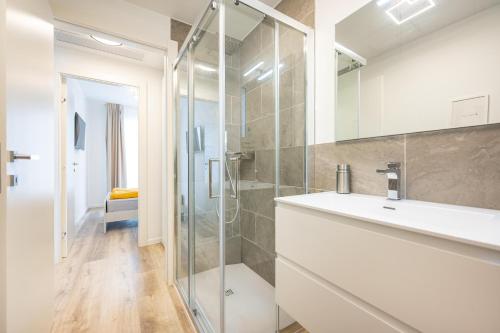 Koupelna v ubytování Wave Island RapI9