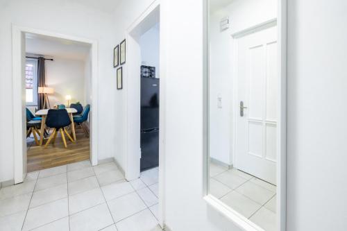 Koupelna v ubytování 3-Zi - 6 Personen - Zentral-Bielefeld - kostenloser Parkplatz