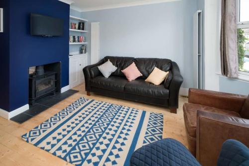 Posezení v ubytování Riggers Rest