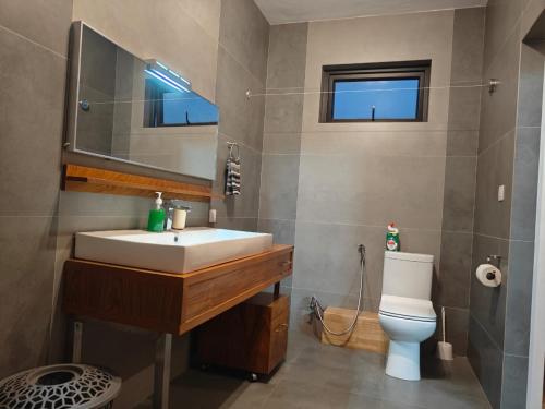 Koupelna v ubytování Villas Rocher - Deluxe Suite 3C