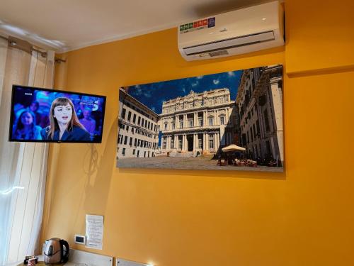 Μια τηλεόραση ή/και κέντρο ψυχαγωγίας στο Albergo Parigi