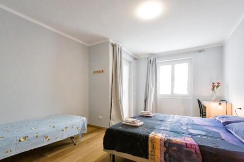 Ένα ή περισσότερα κρεβάτια σε δωμάτιο στο Locanda Gli Spiazzi