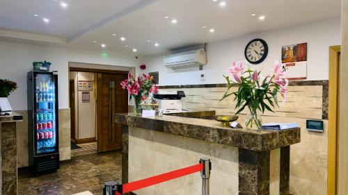 Kuchyň nebo kuchyňský kout v ubytování Osborne Aparthotel