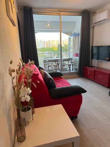 Charmant studio cabine sur le port de Carnon-Plage