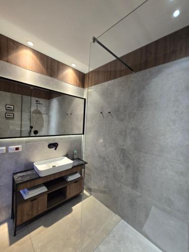 Ένα μπάνιο στο Central Luxury Zagreb