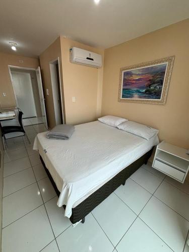Postel nebo postele na pokoji v ubytování Várzea HOTEL
