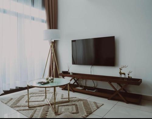 Televisor o centre d'entreteniment de Shortlet Apartmentgh