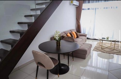 Zona d'estar a Shortlet Apartmentgh