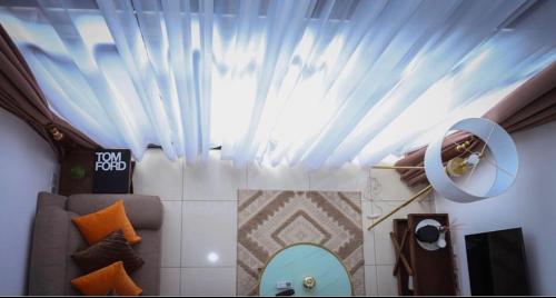 Zona d'estar a Shortlet Apartmentgh