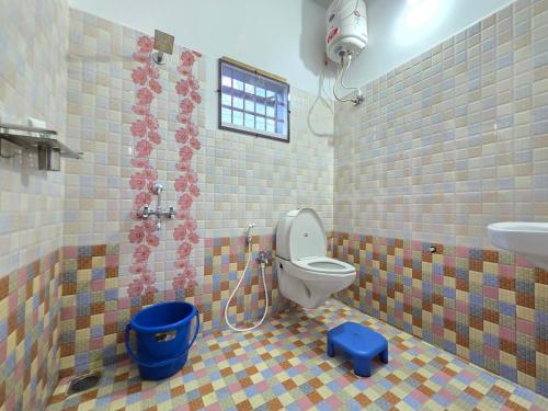 Koupelna v ubytování DK Resortss