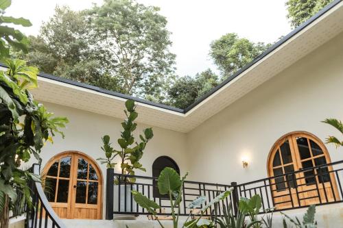 Botanica Villasにあるバルコニーまたはテラス
