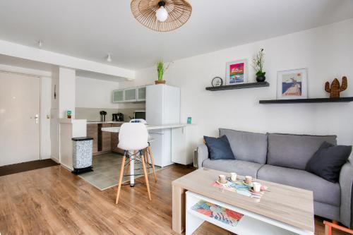 Appartement pour 2 - terrasse - 800m de la plage