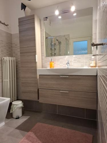 A bathroom at CASA del SOLE APARTMENTS with garden